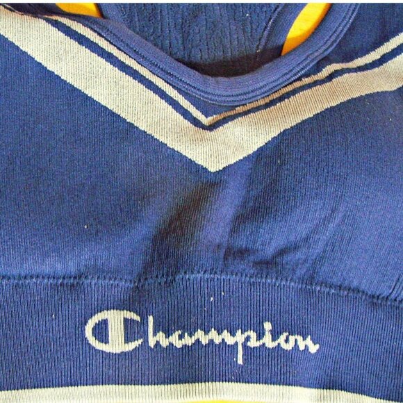Champion Sweatshirt Chevron Racerback Sports Bra - Picture 11 of 12